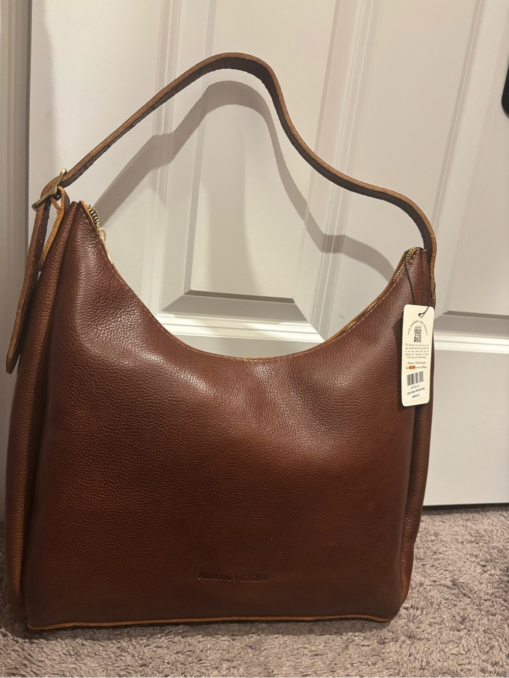 Portland leather Aspen shoulder bag